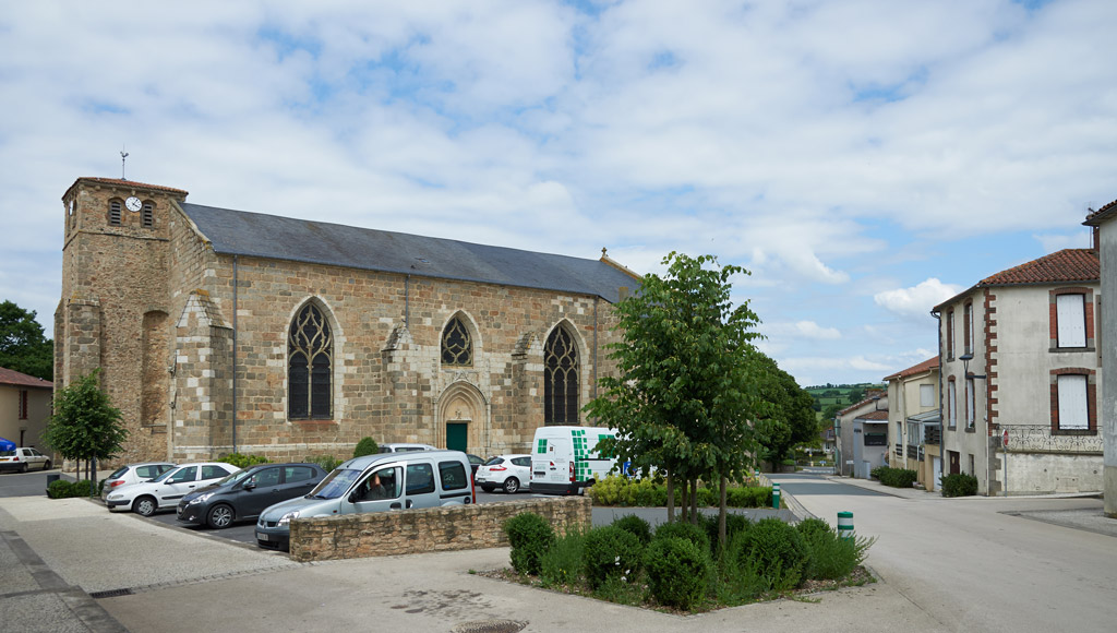 L'église Notre-Dame à Montournais